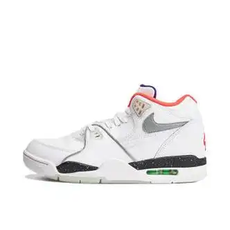 耐克nikeairflight89夜光轻便缓震男子运动鞋白色银白色激光红电压紫