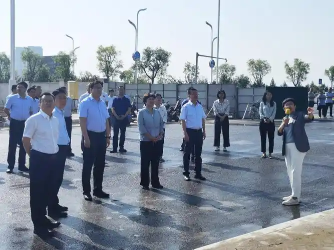 杨凌示范区党工委书记黄思光到杨凌上合项目调研