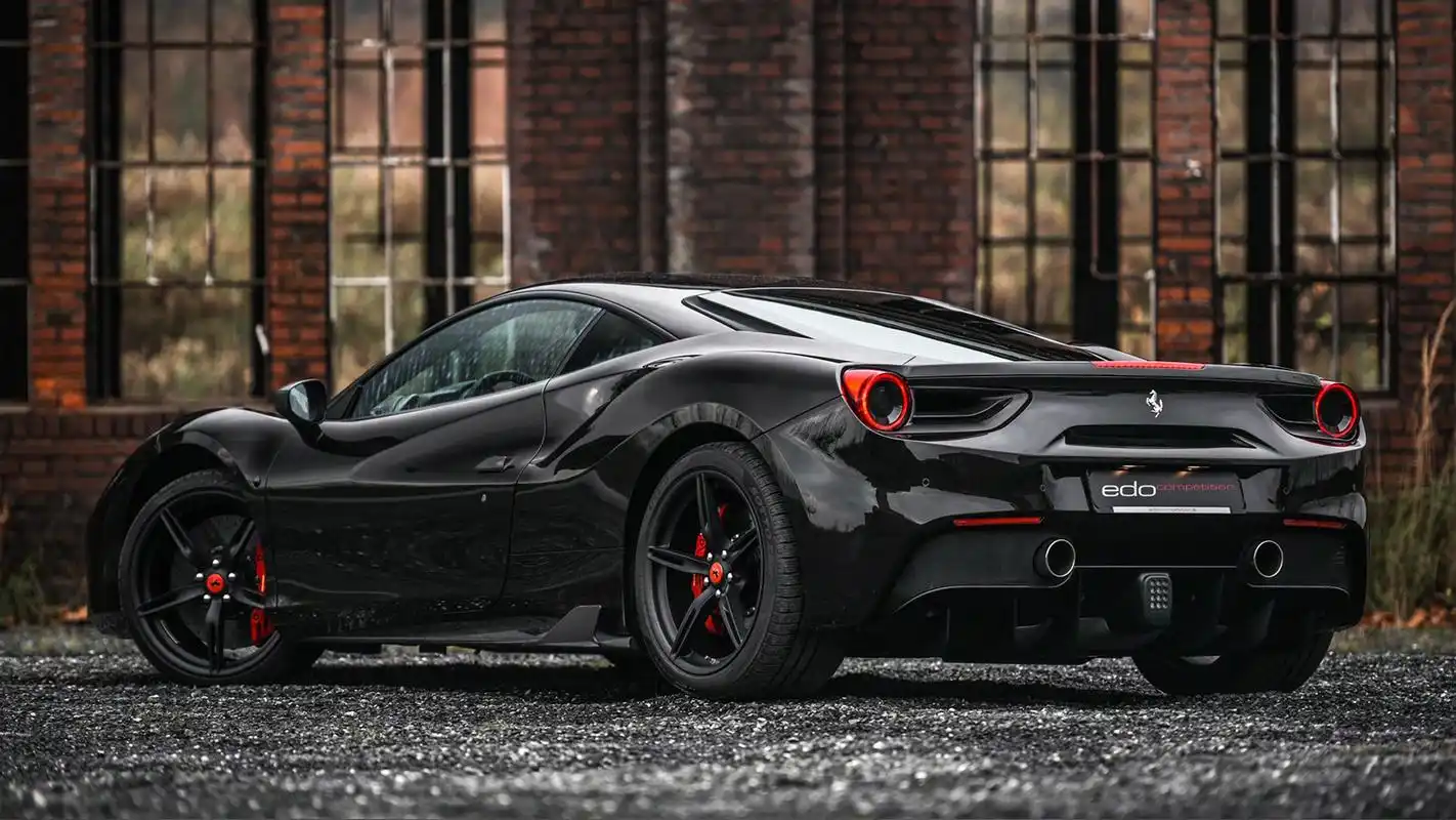 法拉利488跑车炫酷图片桌面壁纸