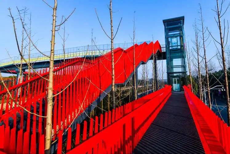 嘉兴西南湖空中廊桥(生态旅游公园)