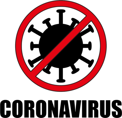 新冠病毒表情矢量图