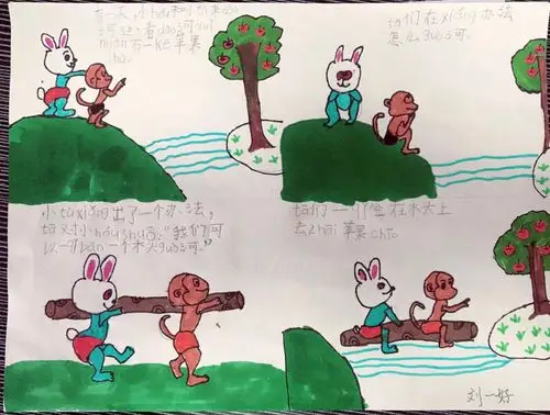 其它 童心童画之孩子们的故事 写美篇  共同的脚本,别样的演绎,故事中