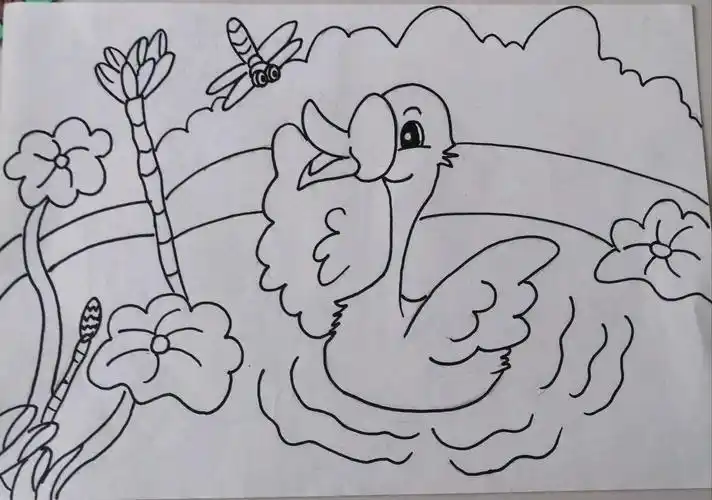 张晓宇的简笔画作品16高职幼师三班张晓宇的简笔画作品班级里的简笔画