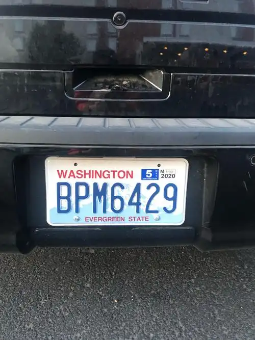 美国各州漂亮的车牌