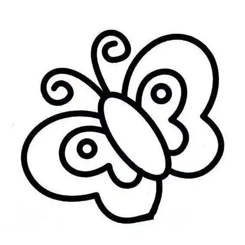 怎么画蝴蝶怎么画蝴蝶简笔画