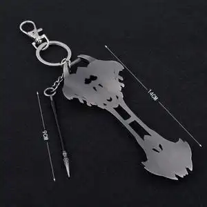 暗器可以发射唐门无声袖箭合金钥匙扣模型挂件唐三暗斗罗大陆周边