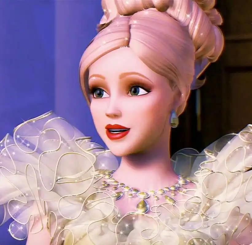 【芭比公主头像】9778 选自《芭比之魅力公主学院》96 第二期啦