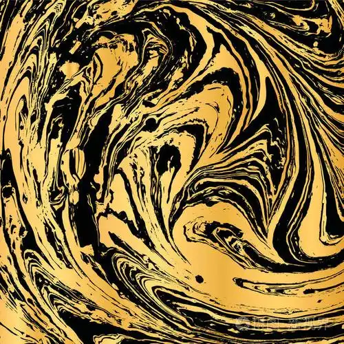 手绘墨迹大理石纹理的向量例证.