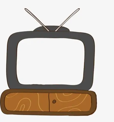 h5素材卡通电视机