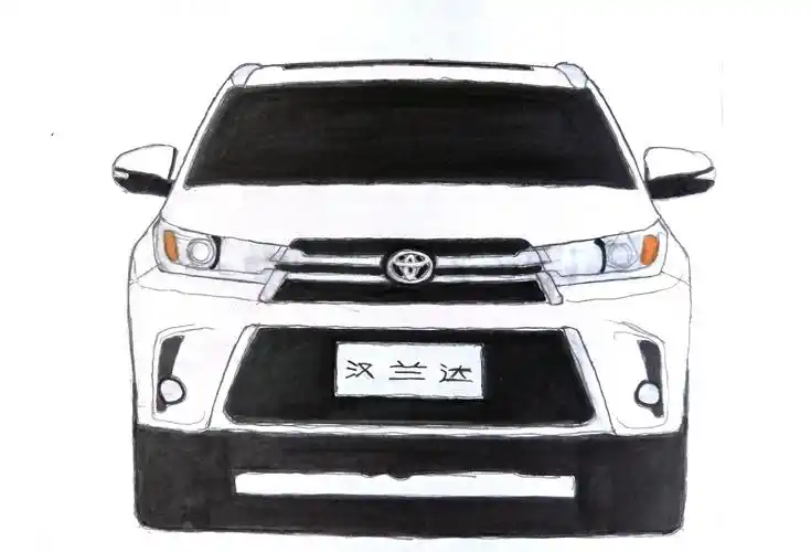 我画的丰田第三代汉兰达-爱卡汽车网论坛
