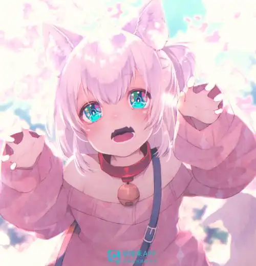 动漫猫耳人物画法_耳朵_感觉_动物