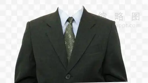 男士正装照片寸照素材59免抠png下载