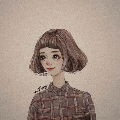 好看文艺范的手绘女生头像 用铅笔来描绘你的温柔