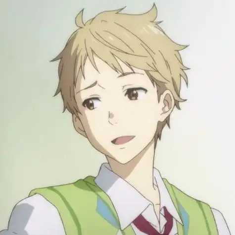 男生动漫头像温柔暖境界的彼方学长