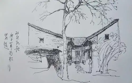 纪振超钢笔速写欣赏