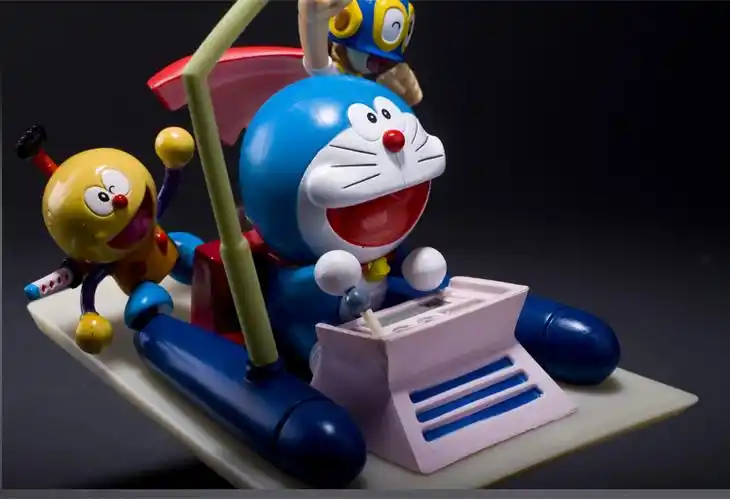 哆啦a梦/机器猫/小叮当时光机场景摆件模型手办 动漫生日礼物