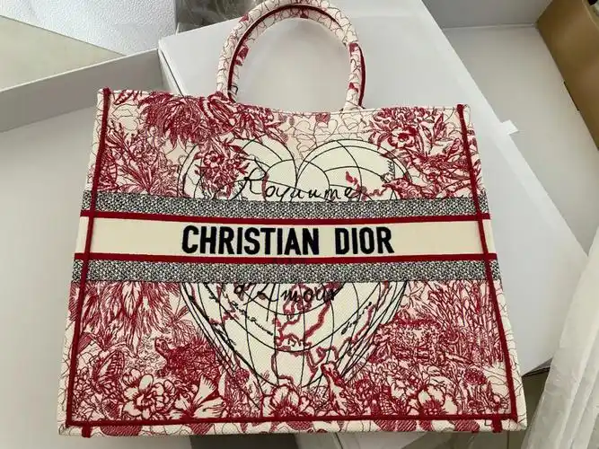 dior托特包七夕限定tote大号