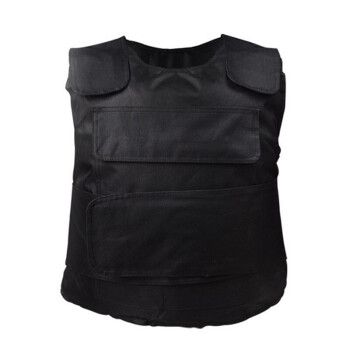 蓝炎消防防刺装备服硬质防刺战术背心防护安防器材保安巡逻马甲防刺服