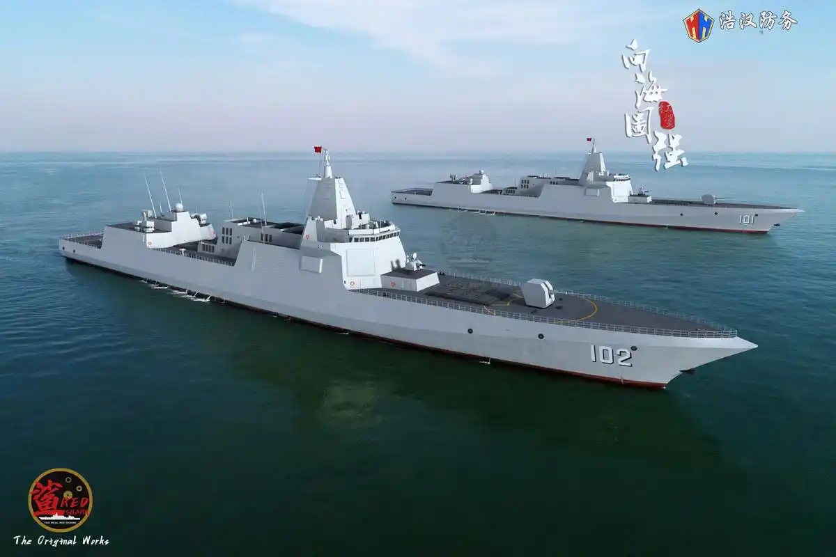 055型拉萨舰一路北上,中国舰队驶入日本海域,首次远洋担当重任