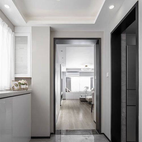 仁聚益铝合金极窄不锈钢门套定制门框包边阳台垭口窗套金属入户门包口