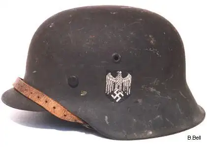 单盔徽版m40钢盔