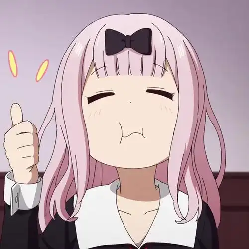 辉夜大小姐想让我告白自截头像藤原千花