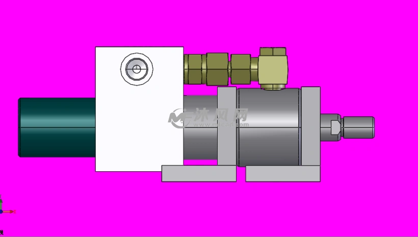 5种heiss系列标准气缸模型