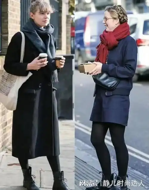 初冬巴黎时尚街拍的造型,也太好看了吧!简约复古,帅酷温暖