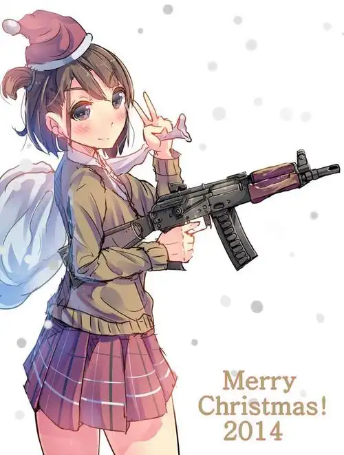 画师【daito369】笔下的枪械少女 - 动漫绘贴图 - 绘族一佰_将那份