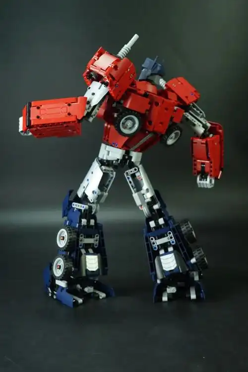 小米正版授权科技件拼插积木擎天柱|玩具|变形金刚|贴纸_网易订阅