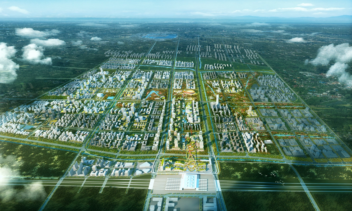 聊城:一座智慧,生态,活力的高铁新区呼之欲出