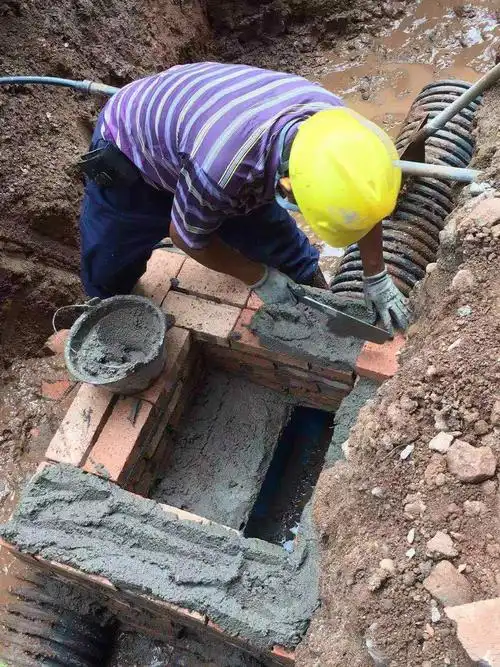 保养厂宿舍砖砌检查井