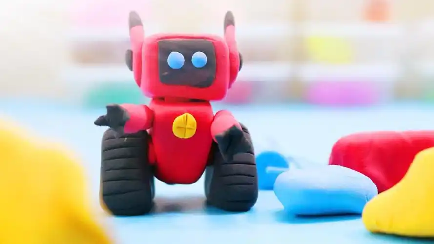 超轻黏土创意手工彩泥diy熊出没之机器人coco小铁!