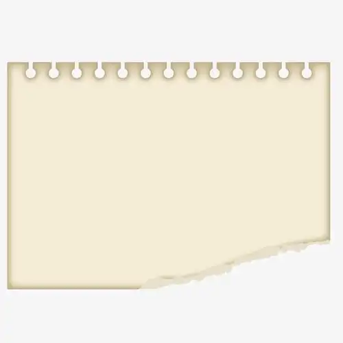 卡通纸张矢量图下载