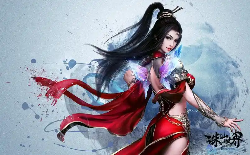 诛仙世界角色宠物海报欣赏 25p_原画资源下载区 _ cg游麟网游戏美术