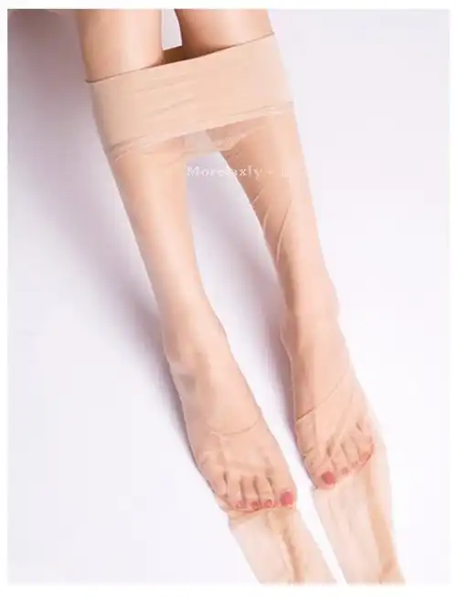 霏慕360度无缝连裤袜薄款透视无痕连体丝袜不开档性感菠萝袜防勾丝