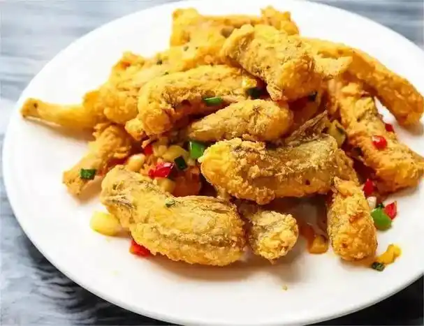 椒盐九吐鱼是什么菜系(教你做家常味的椒盐九肚鱼)(6)