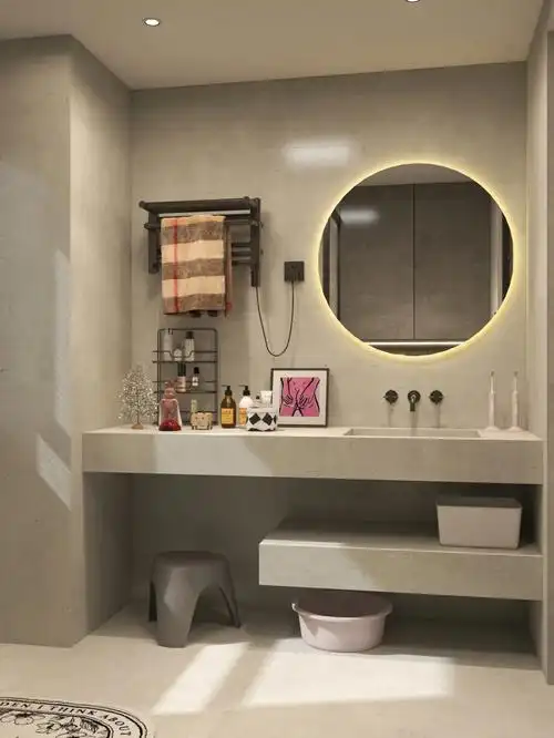 卫生间灰粉yyds78又酷又少女的卫生间