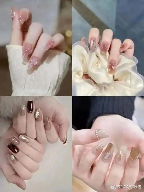 秋冬指甲美白攻略:适合黄黑皮肤的美甲涂饰