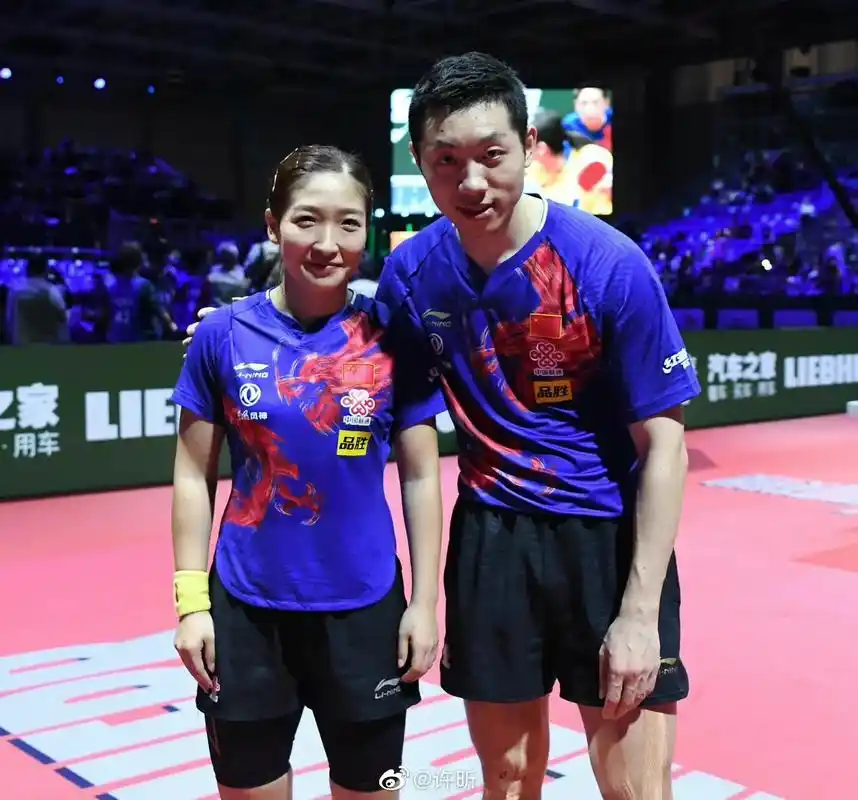 国乒传承.#昕雯 #莎头 #传承 许昕和刘诗雯永远是最好的昕 - 抖音