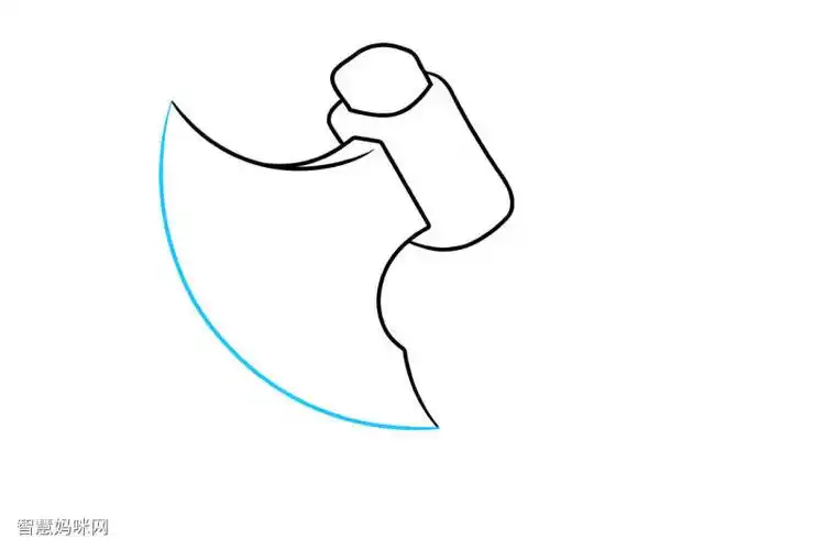 斧子怎么画