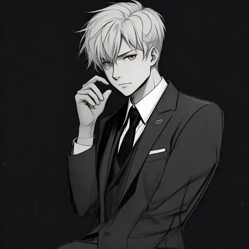 男生必备!西装职业头像9892