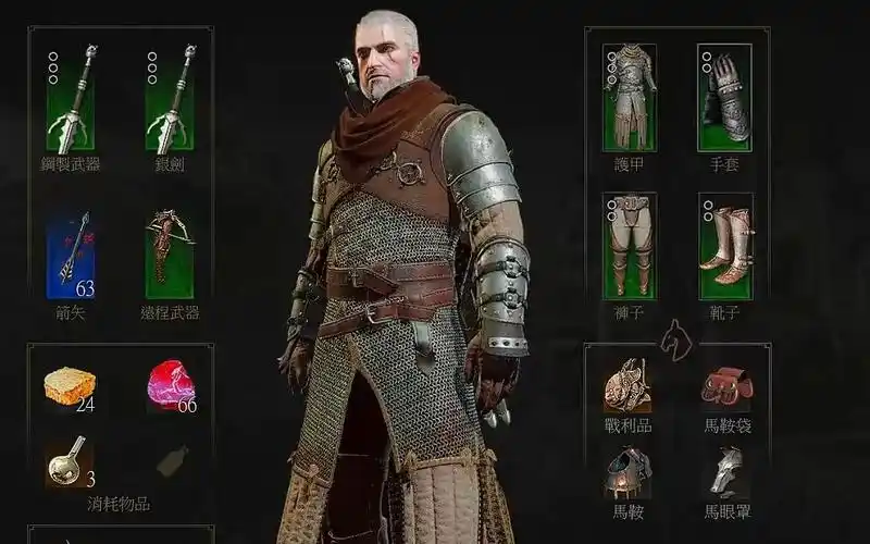 巫师3-熊学派装备