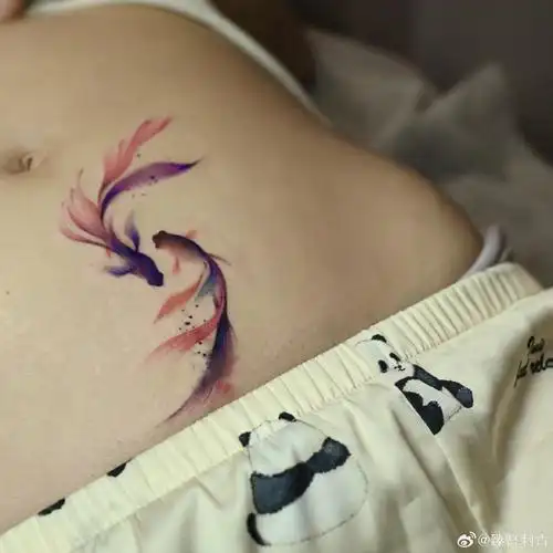 纹身##刺青##上海纹身##剖腹产疤痕遮盖##妊娠纹遮盖##水墨纹身