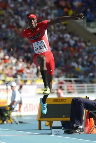 图文男子三级跳远决赛赛况克莱在决赛中