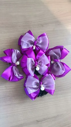 最美护士头花制作……展示护士一双勤巧的手