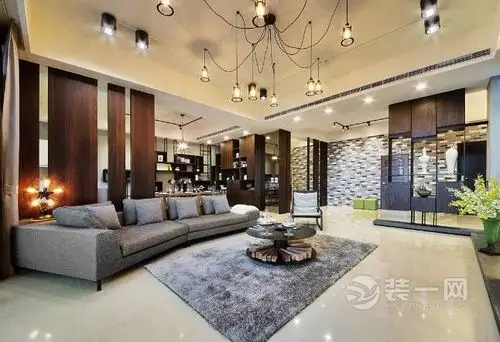 轻工业风格室内设计 合肥装修公司别墅装修样板间