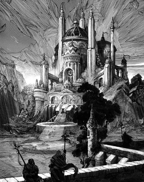 极致黑白版画大师nicolasdelort图集整理