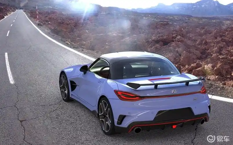 定位双门轿跑,现代n roadster敞篷版效果图曝光!