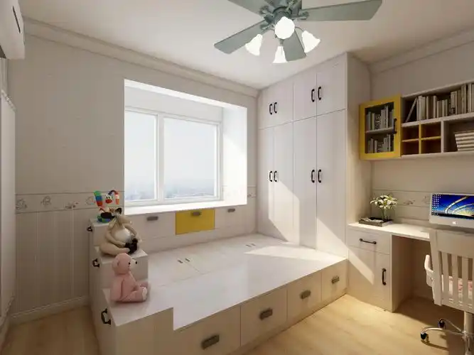 9平米卧室创意榻榻米床装修效果图